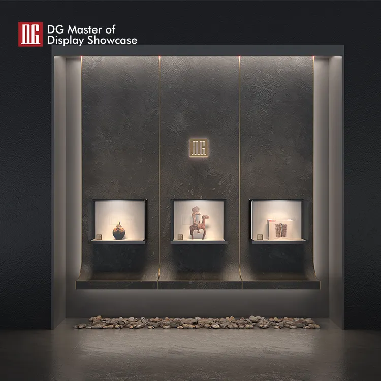 Full Vision Museum Display Cabinets 5