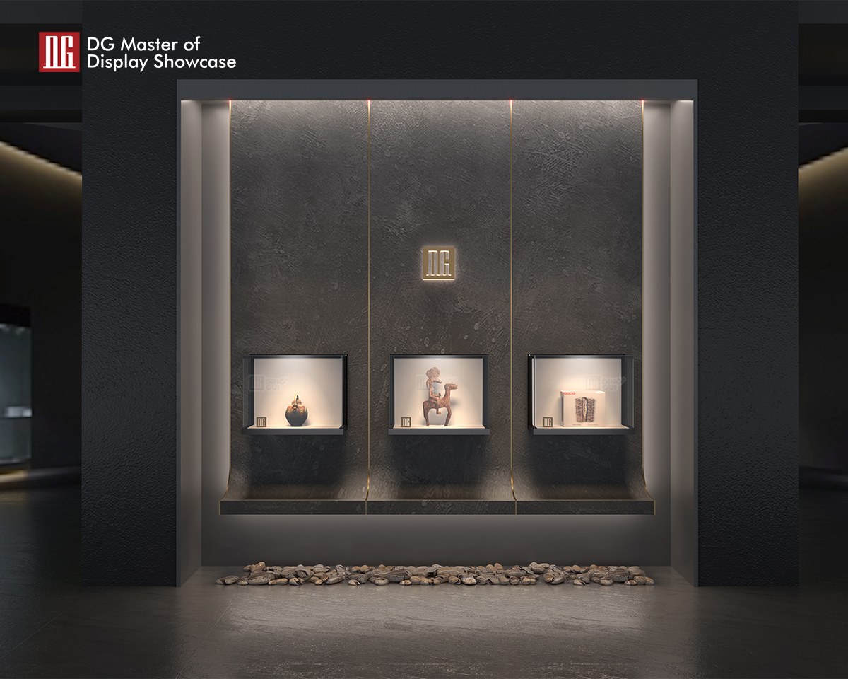 Custom top exhibition design firms supplier Manufacturer | DG Display Showcase 10