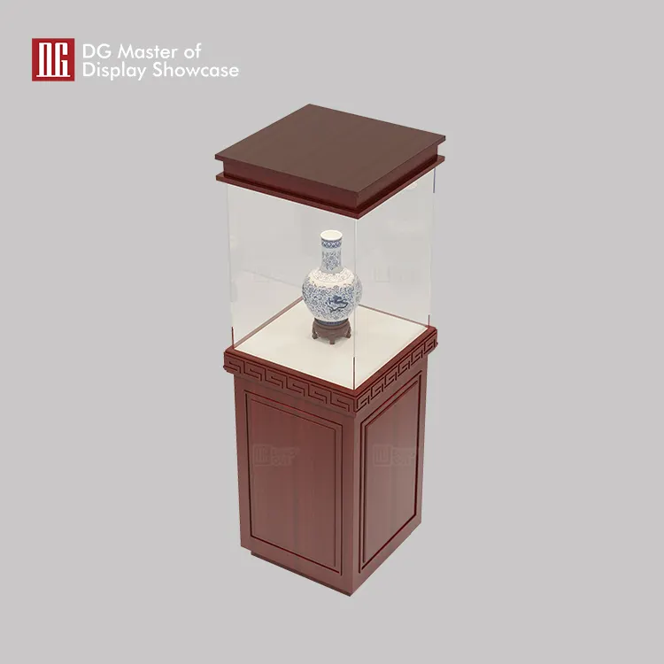 Eco-Friendly Museum Display Showcase 2024 with Security Features 3