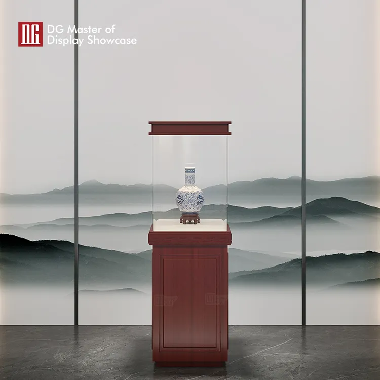 Eco-Friendly Museum Display Showcase 2024 with Security Features 5