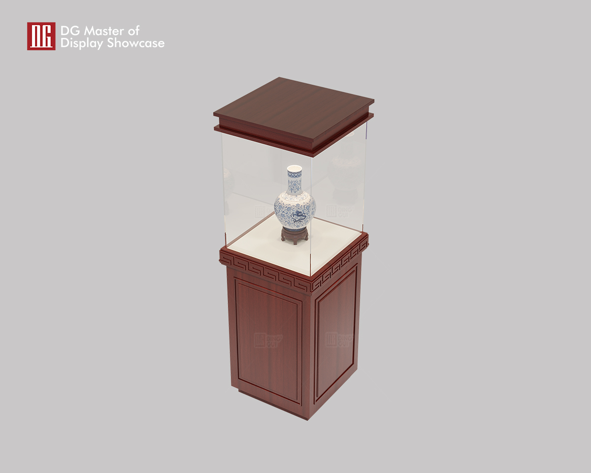 DG Showcase Quality Wooden Museum Display Showcase Mula sa China 9