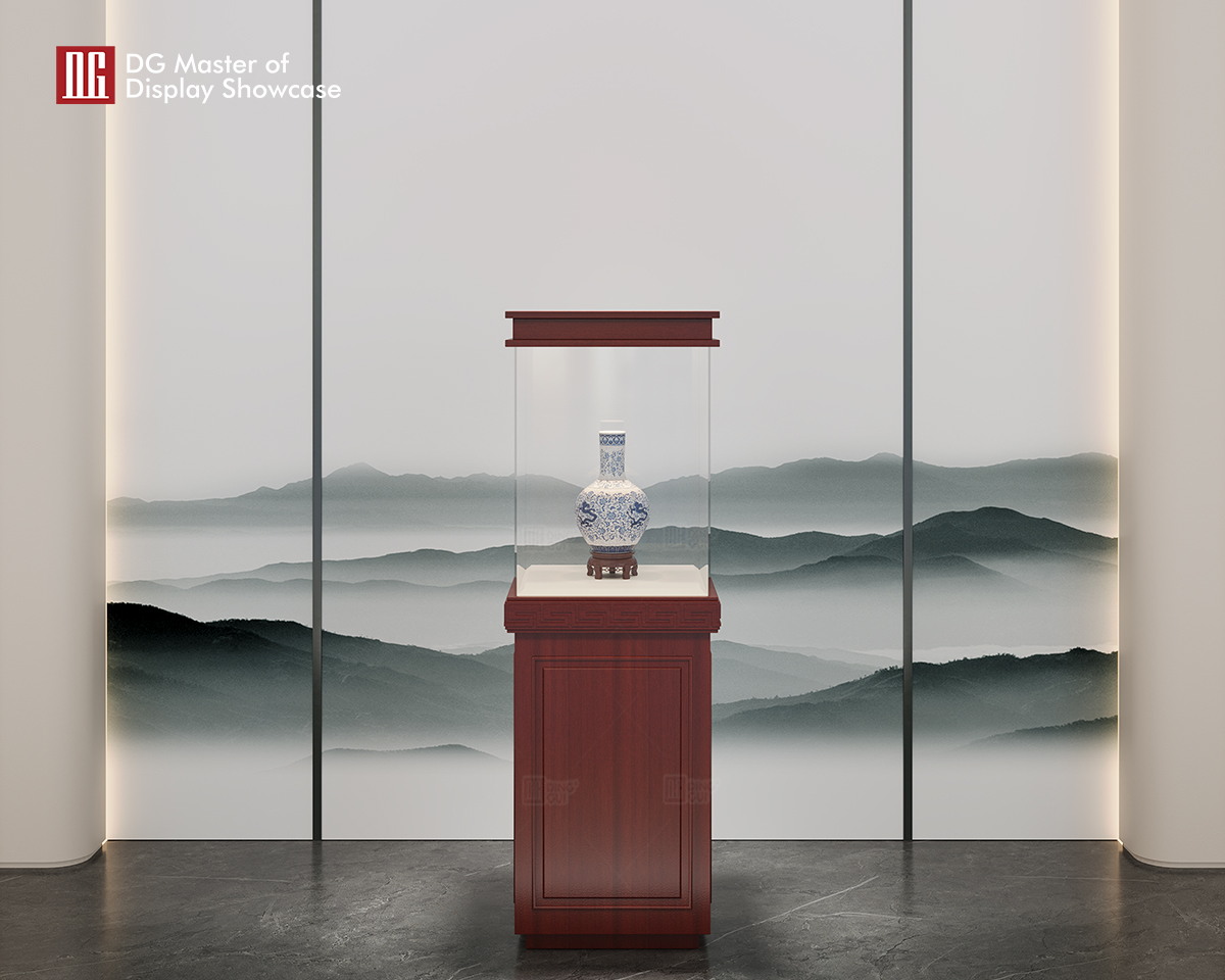 DG Showcase Quality Wooden Museum Display Showcase Mula sa China 10