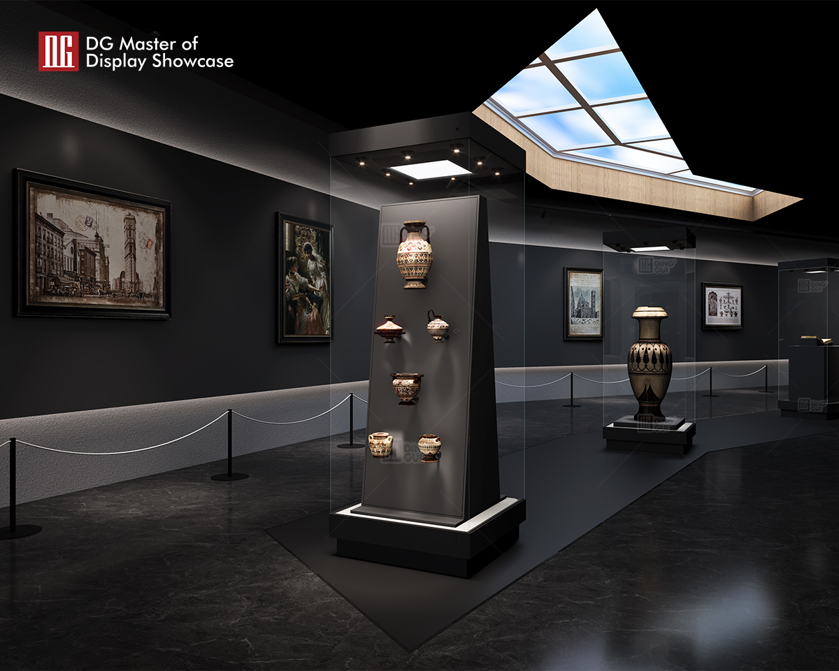 DG Carefully Designed Freestanding Museum High Cabinet 10