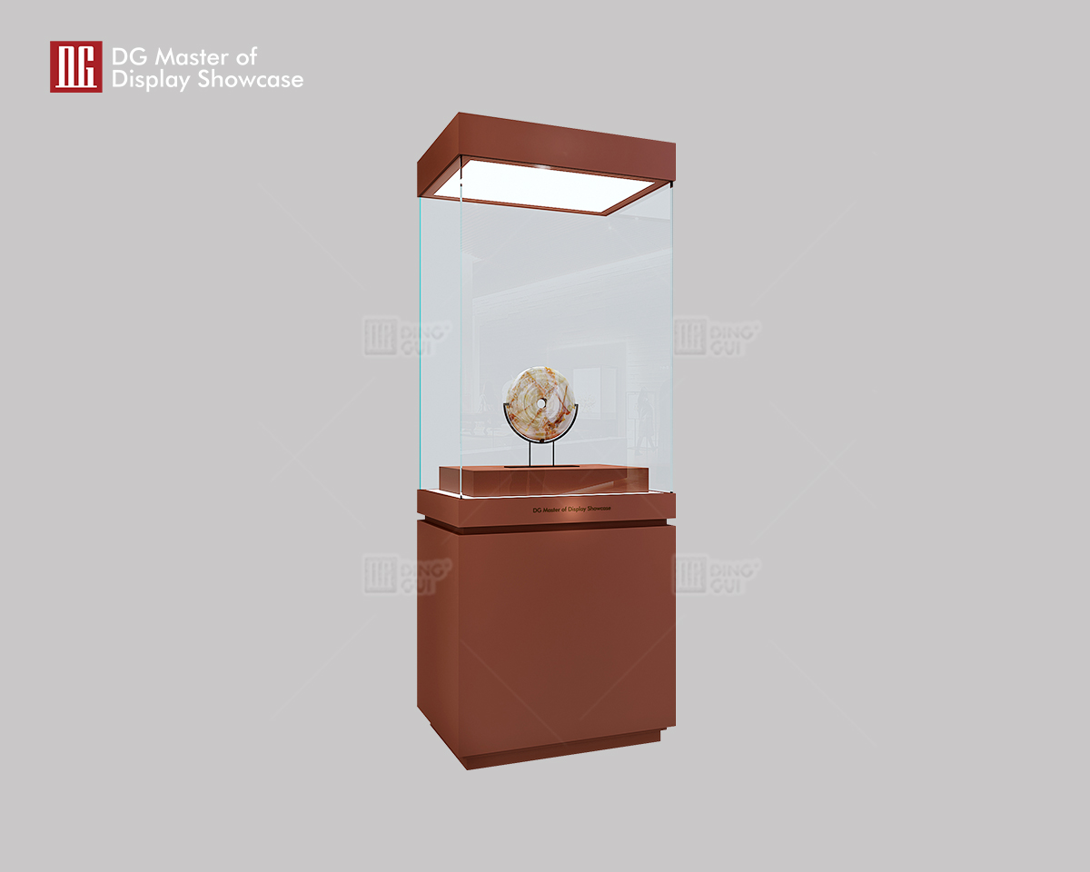 DG Showcase High Quality Museum Exhibit Case Custom Cabient From China 7