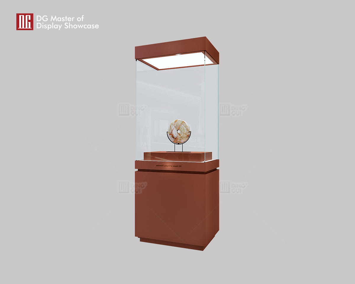 DG Showcase High Quality Museum Exhibit Case Custom Cabient From China 10