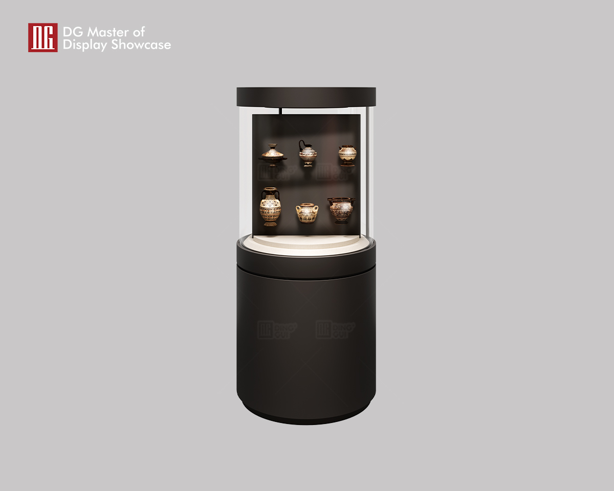DG Circular Elegant and Unique Museum Display Showcase 9