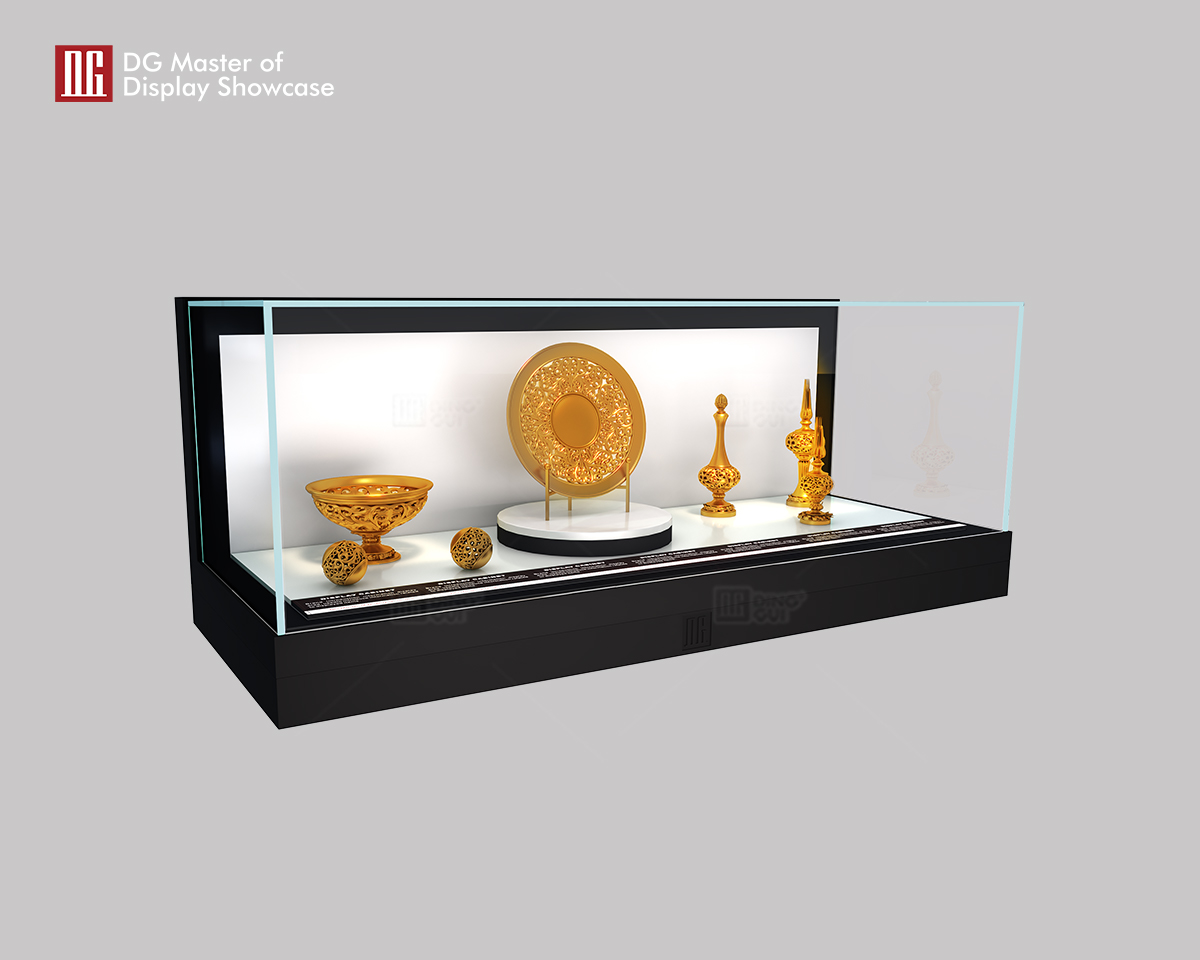 DG's uniquely designed high-end museum hanging display cabinet 8