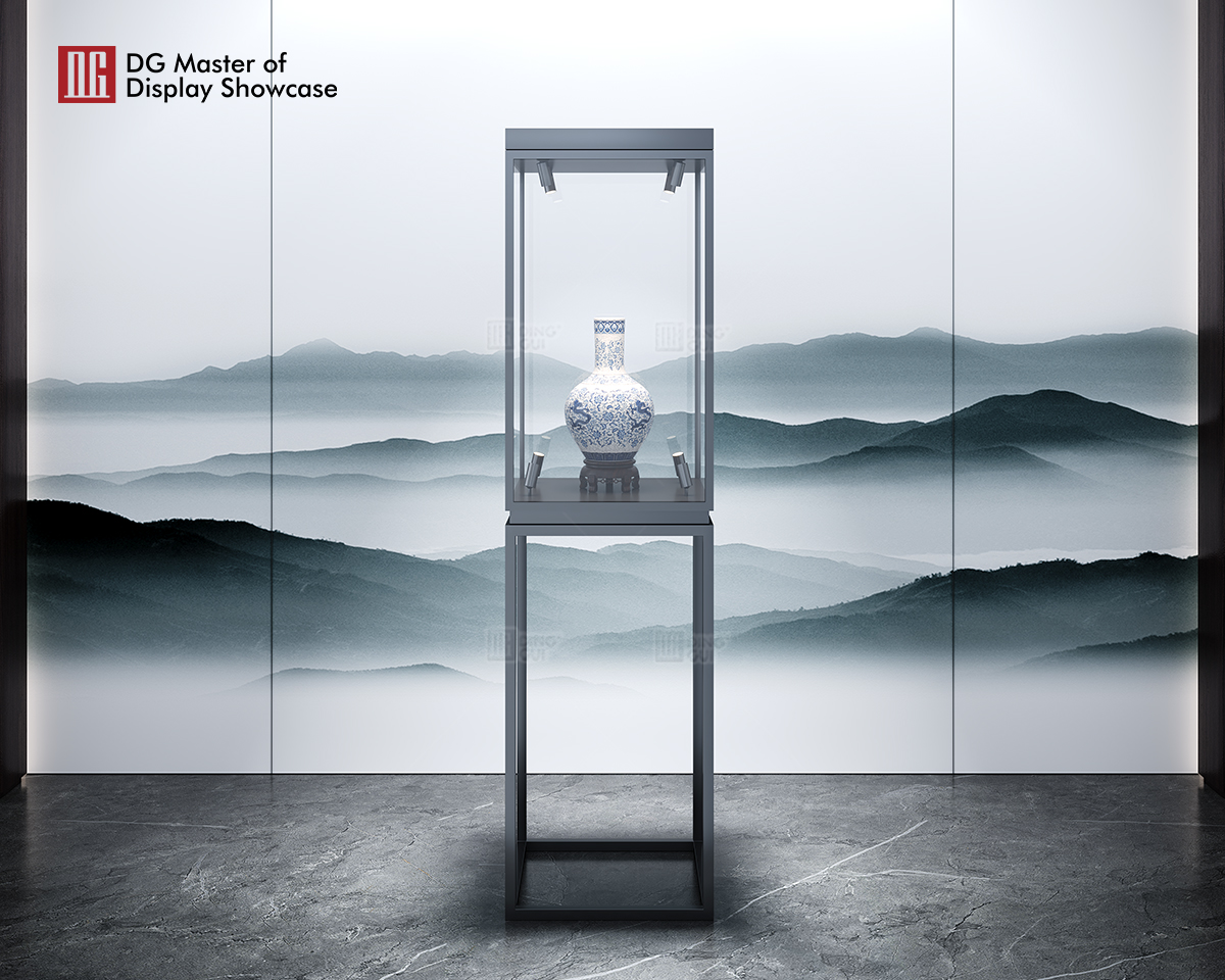 Βιτρίνα Μουσείου Αντίκες Κλασικής Υψηλής Τεχνολογίας DG 10