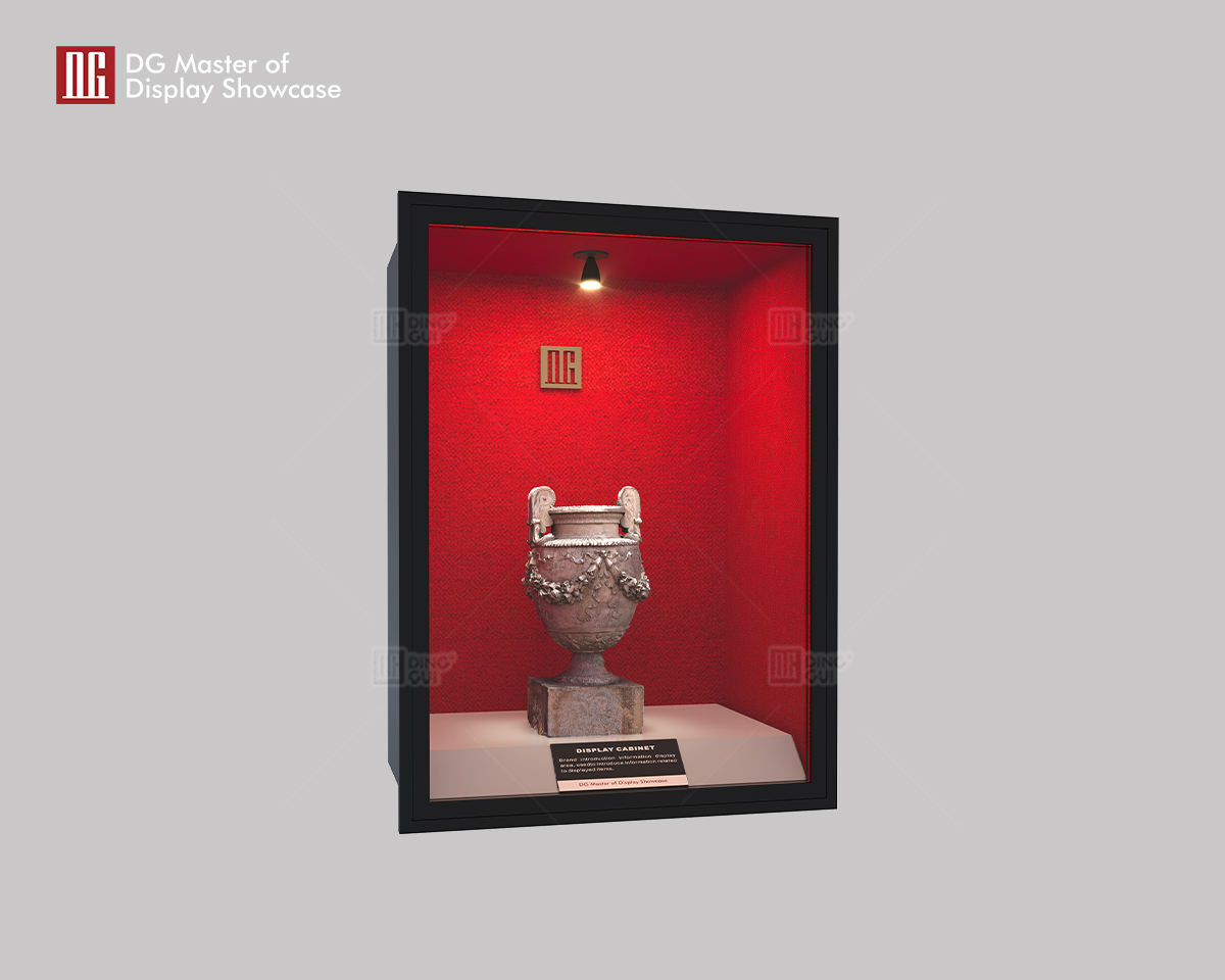 DG Master of Display Showcase Latest Museum Built-in Wall Showcase 8