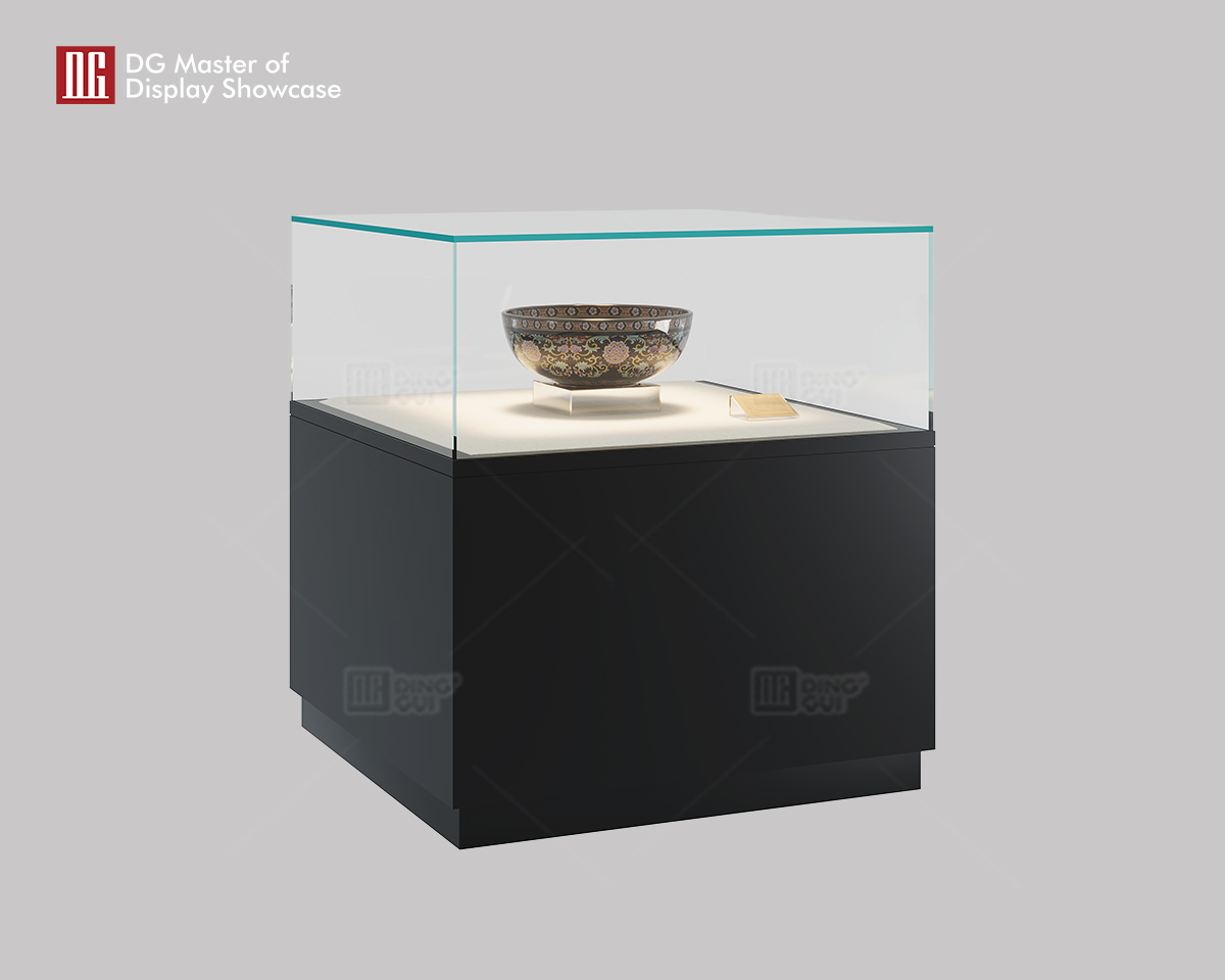 DG's new square island display cabinet for museums 7