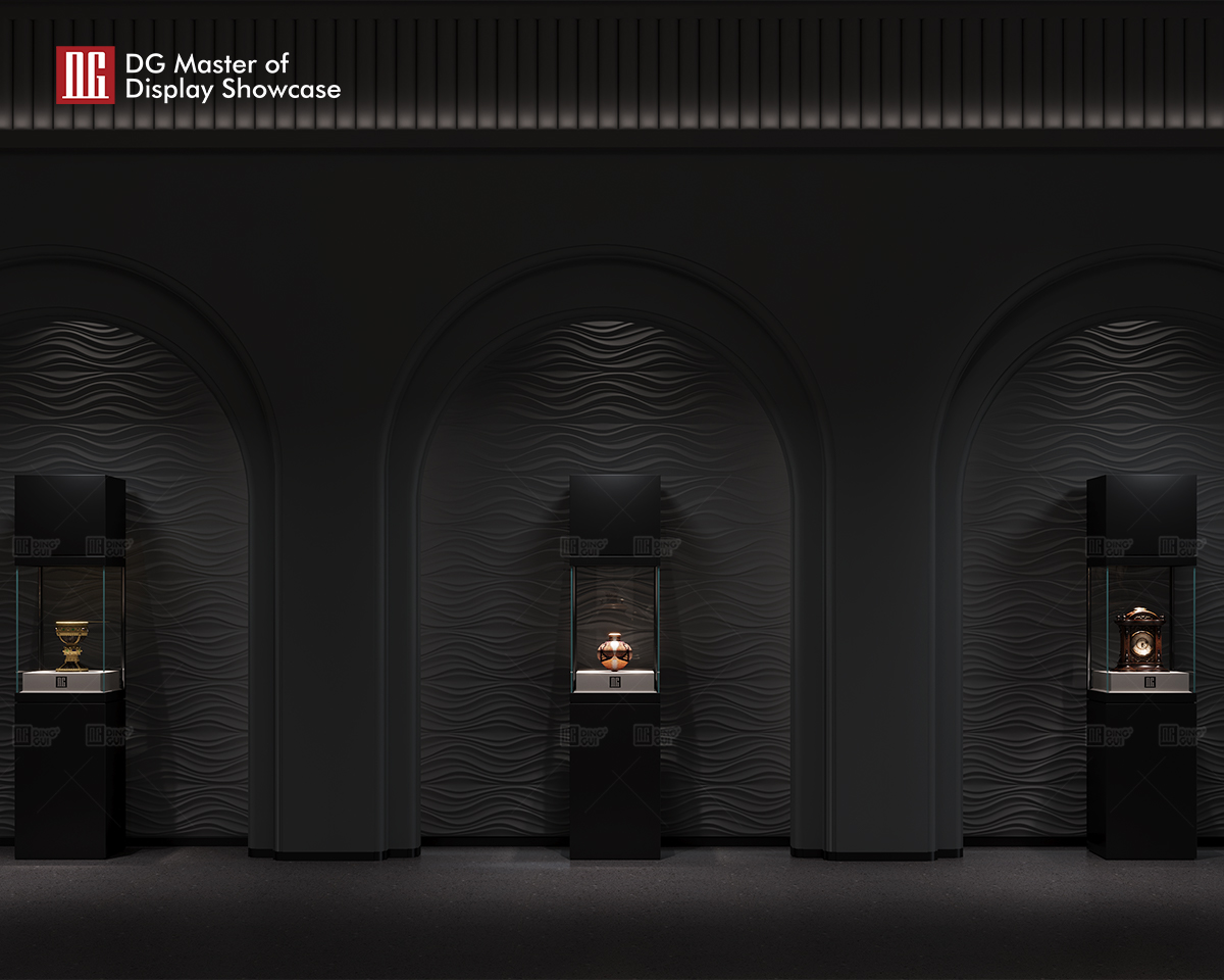 DG Master of Display Showcase's newly designed museum display cabinet 10