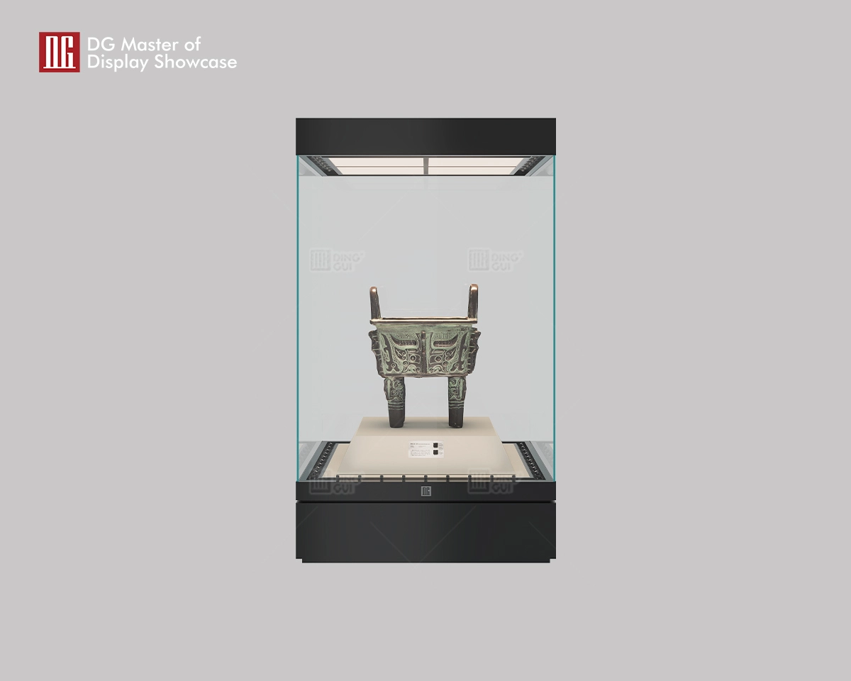 Ang museum island cabinet ng DG ay nagbibigay ng 360-degree na karanasan sa panonood 1