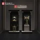 one stop solution transparent glass museum showcase podium design solution | DG Display Showcase 5
