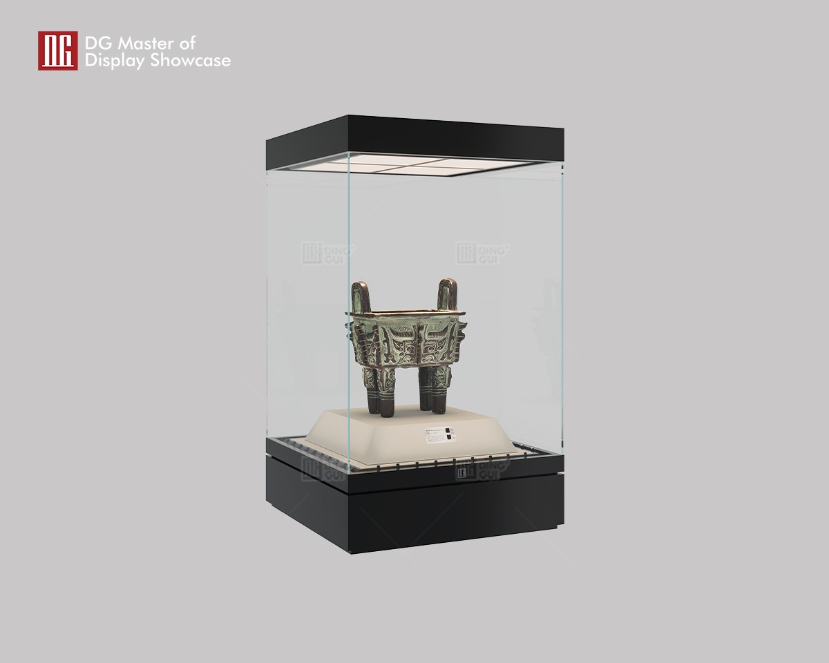 Ang museum island cabinet ng DG ay nagbibigay ng 360-degree na karanasan sa panonood 7