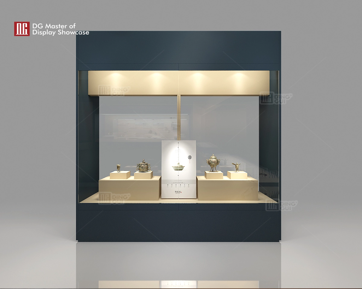 DG Showcase Brugerdefineret Museumsdisplayskab Glasmontre Professionel Producent 1