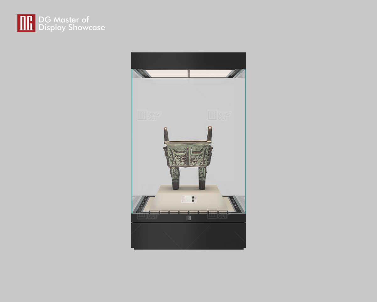 Ang museum island cabinet ng DG ay nagbibigay ng 360-degree na karanasan sa panonood 6