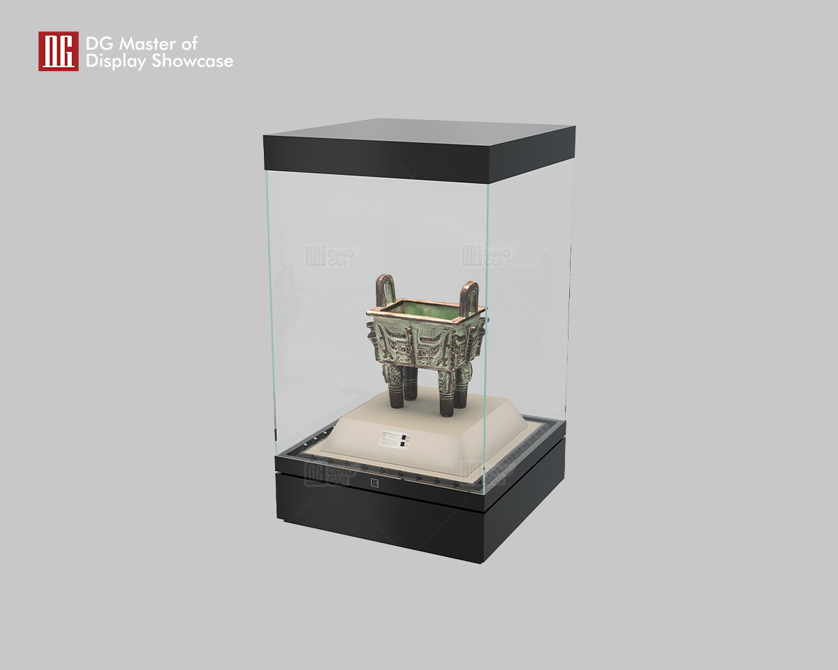 Ang museum island cabinet ng DG ay nagbibigay ng 360-degree na karanasan sa panonood 9