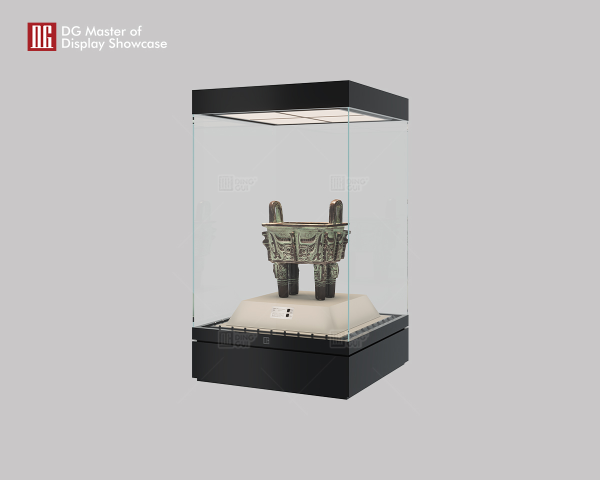 Ang museum island cabinet ng DG ay nagbibigay ng 360-degree na karanasan sa panonood 8