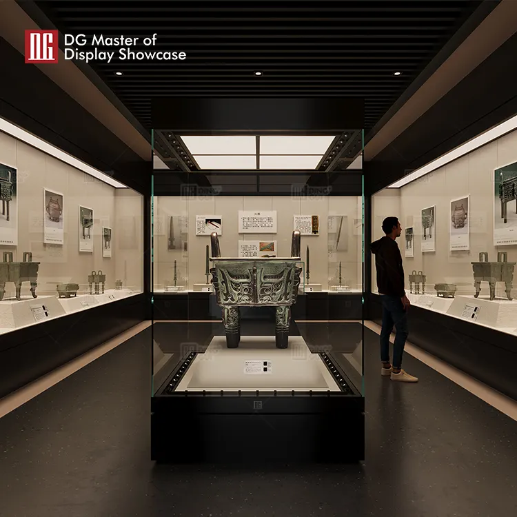 Custom museum display supplier Manufacturer | DG Display Showcase 5