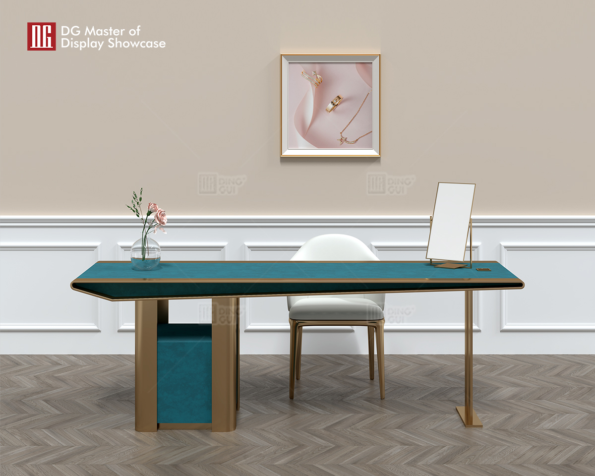 DG Showcase New Unique Design Jewelry Display Experience Table Store Furniture 10