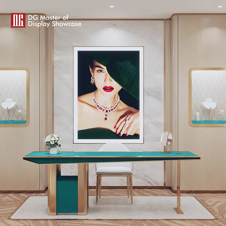 Custom jewelry store furniture wholesale Manufacturer | DG Display Showcase 4