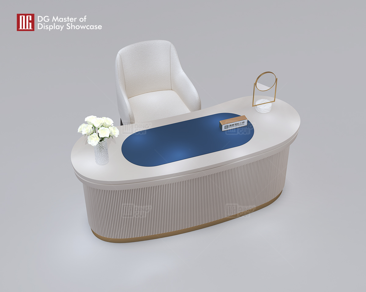 DG Display Showcase | custom Experience Table factory 7