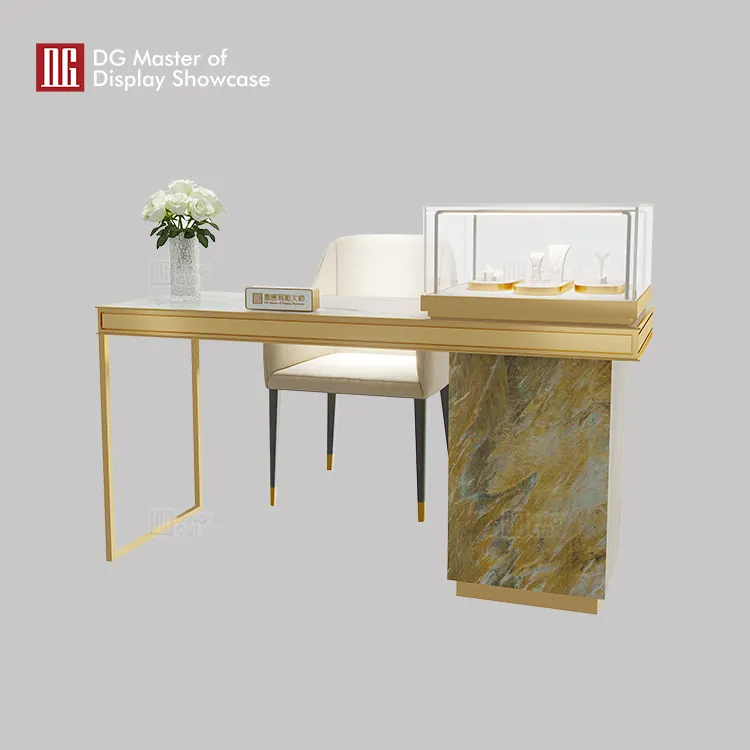Custom jewelry display furniture wholesale Manufacturer | DG Display Showcase 3