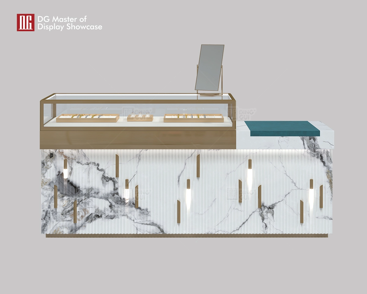 DG Showcase Nyt design Forhandlingsbord Luksus Smykkebutik Design 1