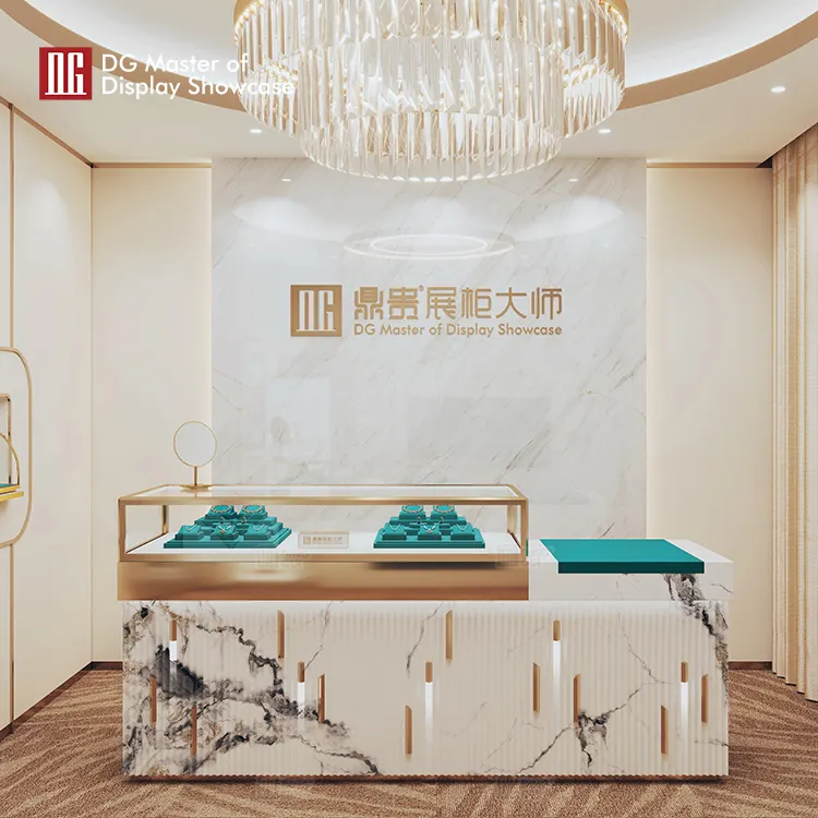 Luxury Jewelry Table: Elegant Minimalist Design 5