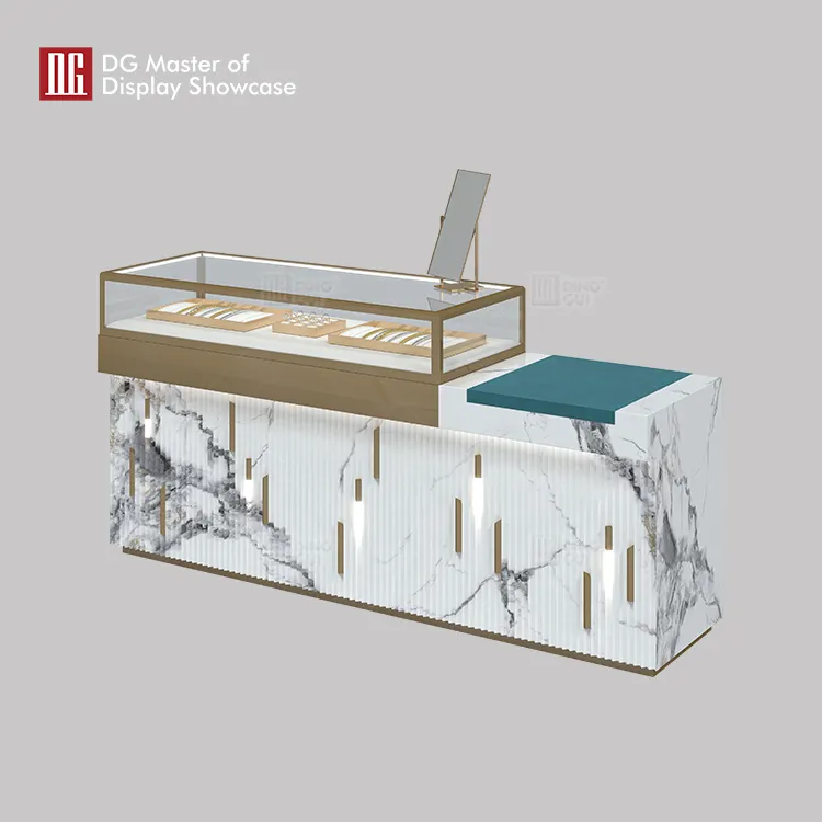 Luxury Jewelry Table: Elegant Minimalist Design 3