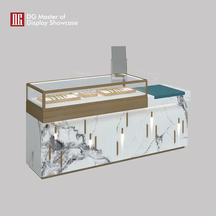 Luxury Jewelry Table: Elegant Minimalist Design 2