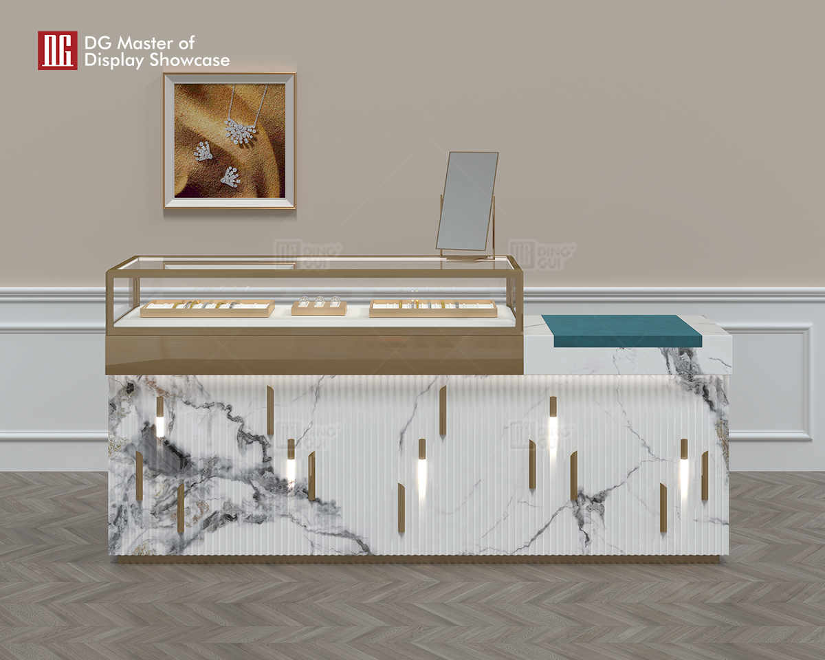 Luxury Jewelry Table: Elegant Minimalist Design 9