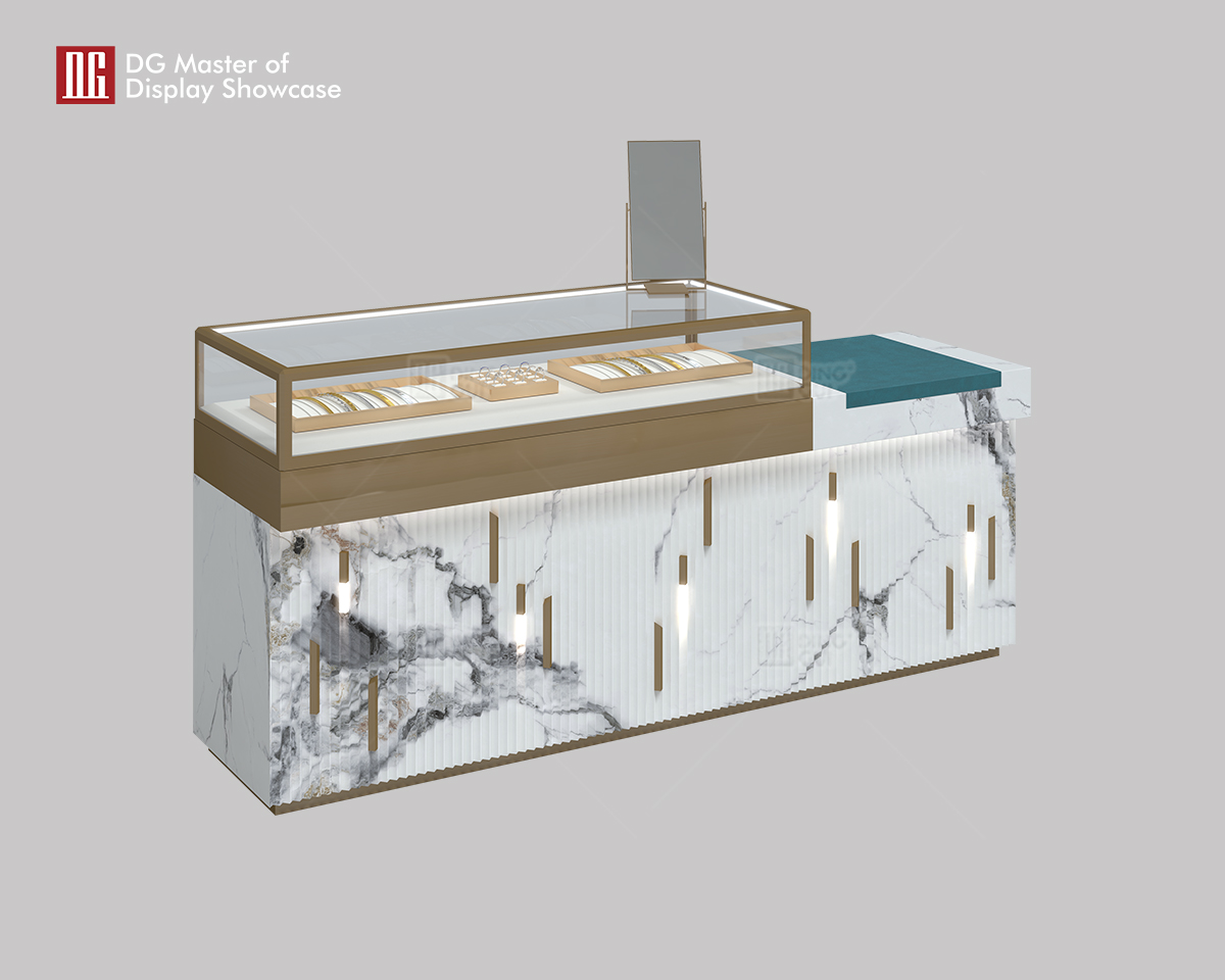 Luxury Jewelry Table: Elegant Minimalist Design 7