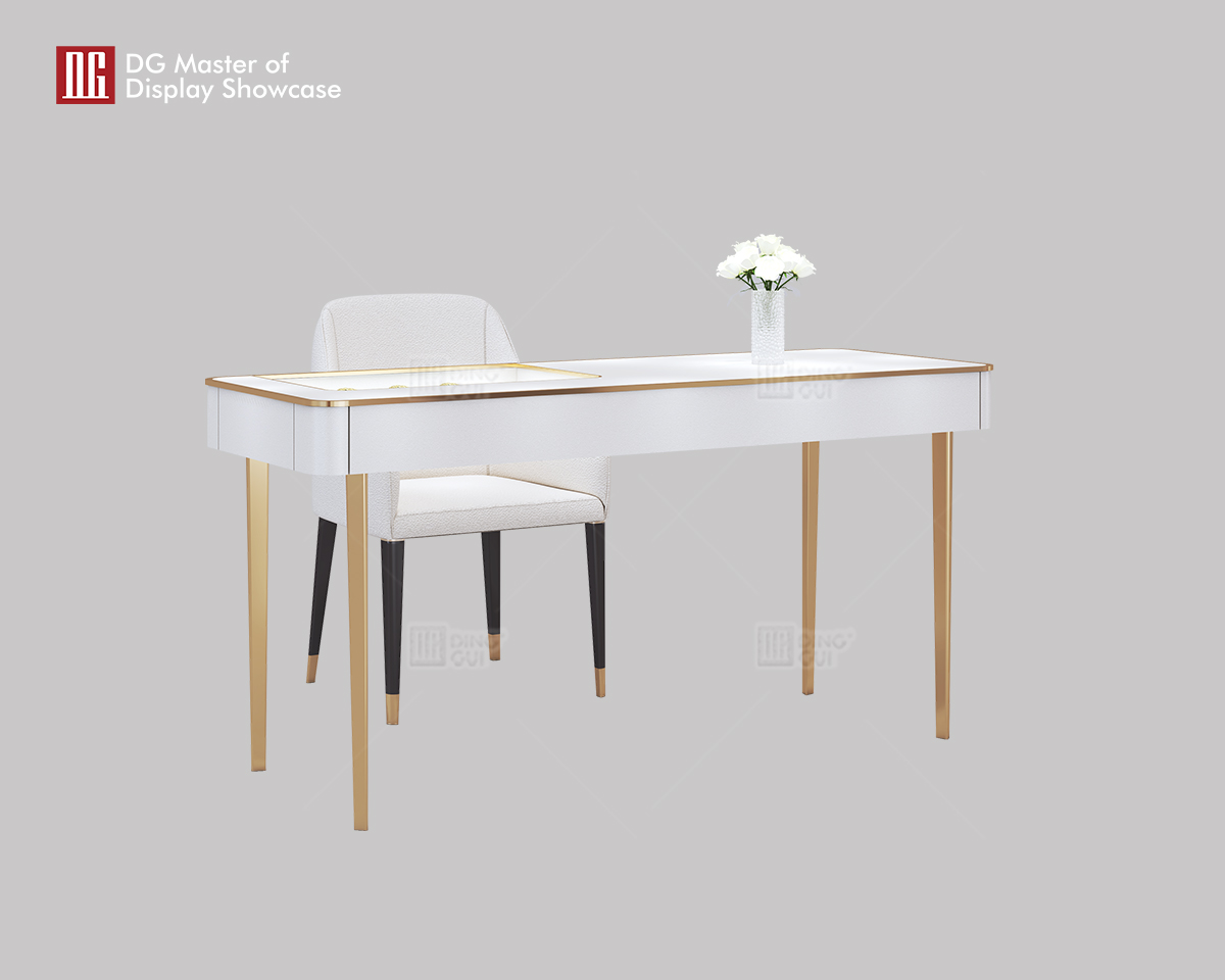 DG Showcase Luxury Negotiation table Alahas Watch Store Kaakit-akit na Disenyo 8