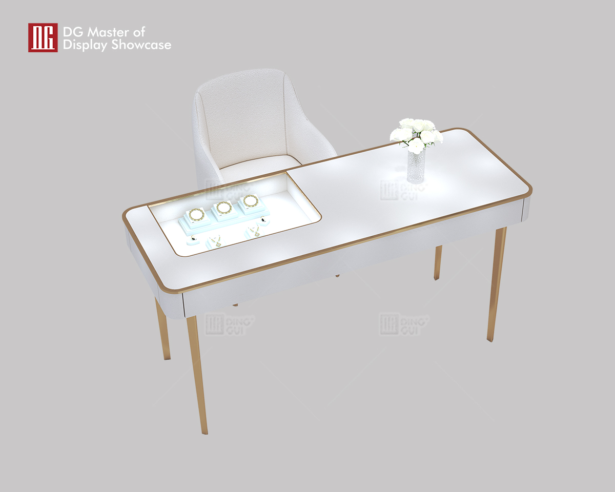 DG Showcase Luxury Negotiation table Alahas Watch Store Kaakit-akit na Disenyo 7