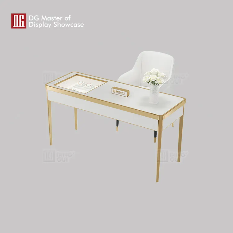 custom furniture design for cosmetic shop manufacturer | DG Display Showcase 4