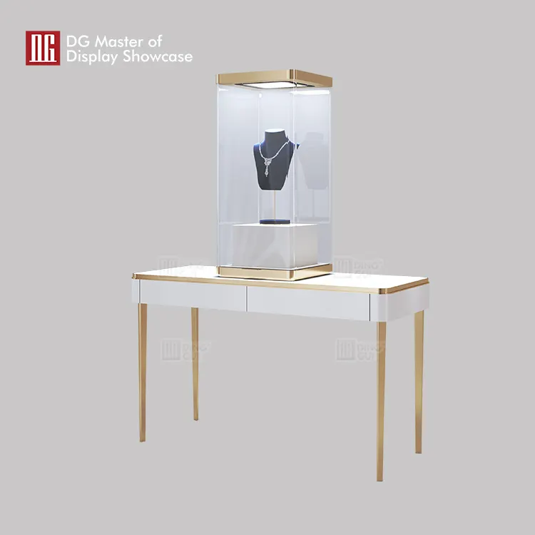 Luxury Jewelry Experience Table by DG Display Showcase2 4