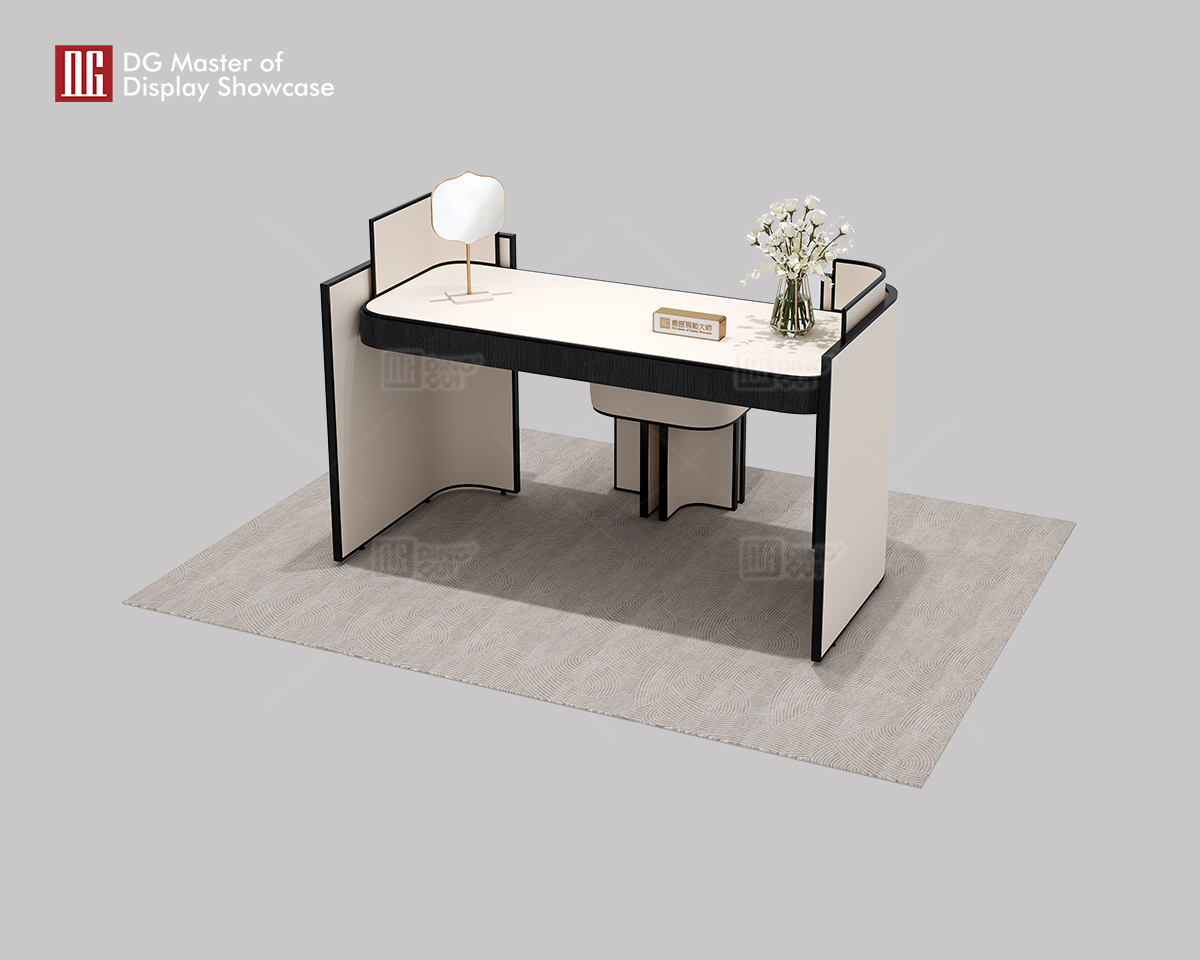DG Πολυτελές Μινιμαλιστικό Μοντέρνο Τραπέζι Εμπειρίας Κοσμημάτων και Ρολογιών 9