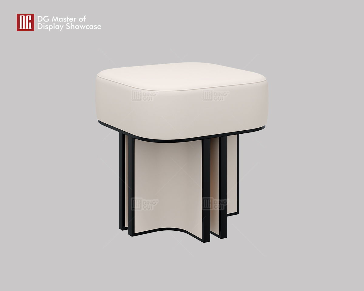 DG Display Showcase high-end jewelry store VIP dedicated experience stool 7