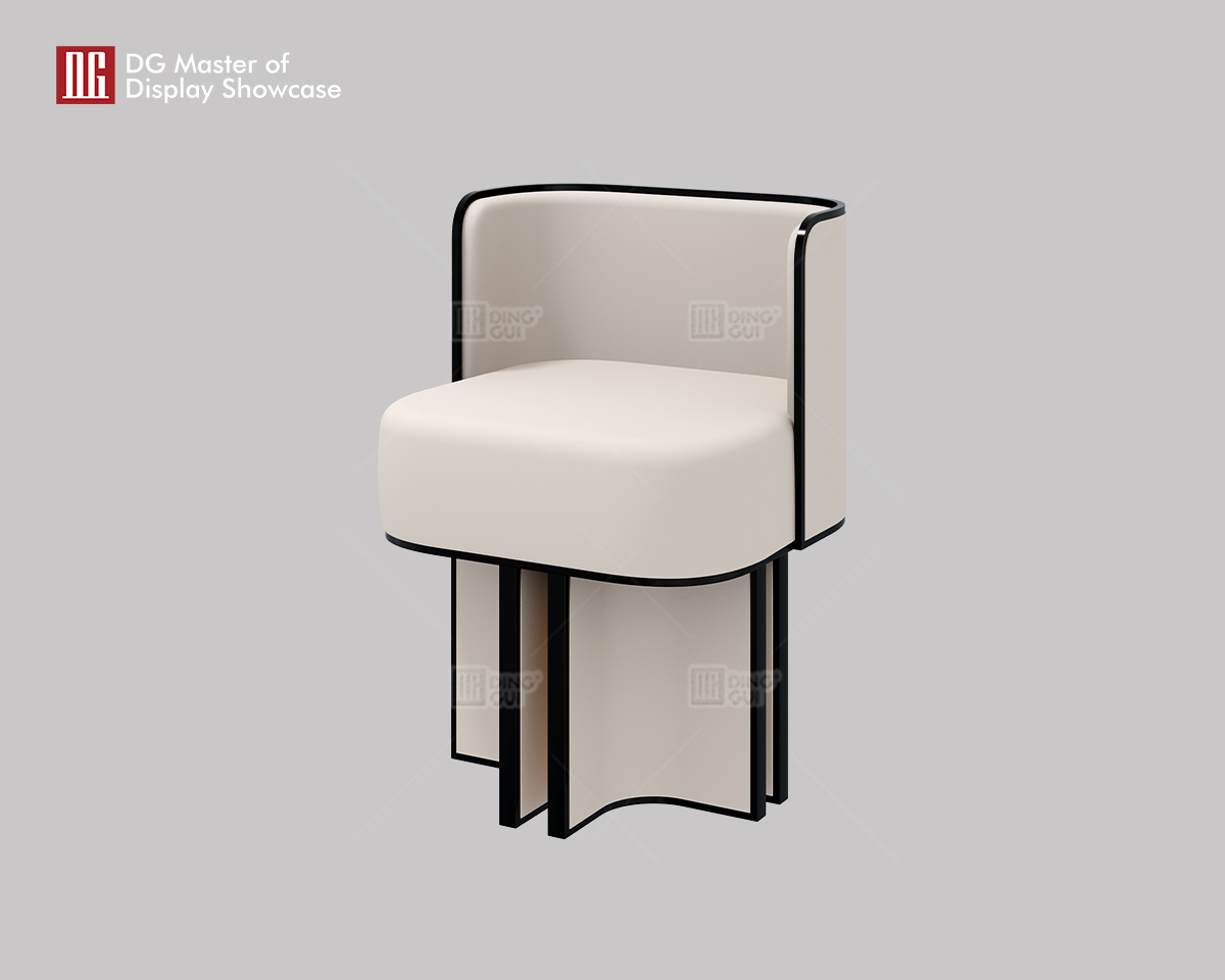 DG Display Showcase's Uniquely Designed Luxury Jewelry Experience Chair 8