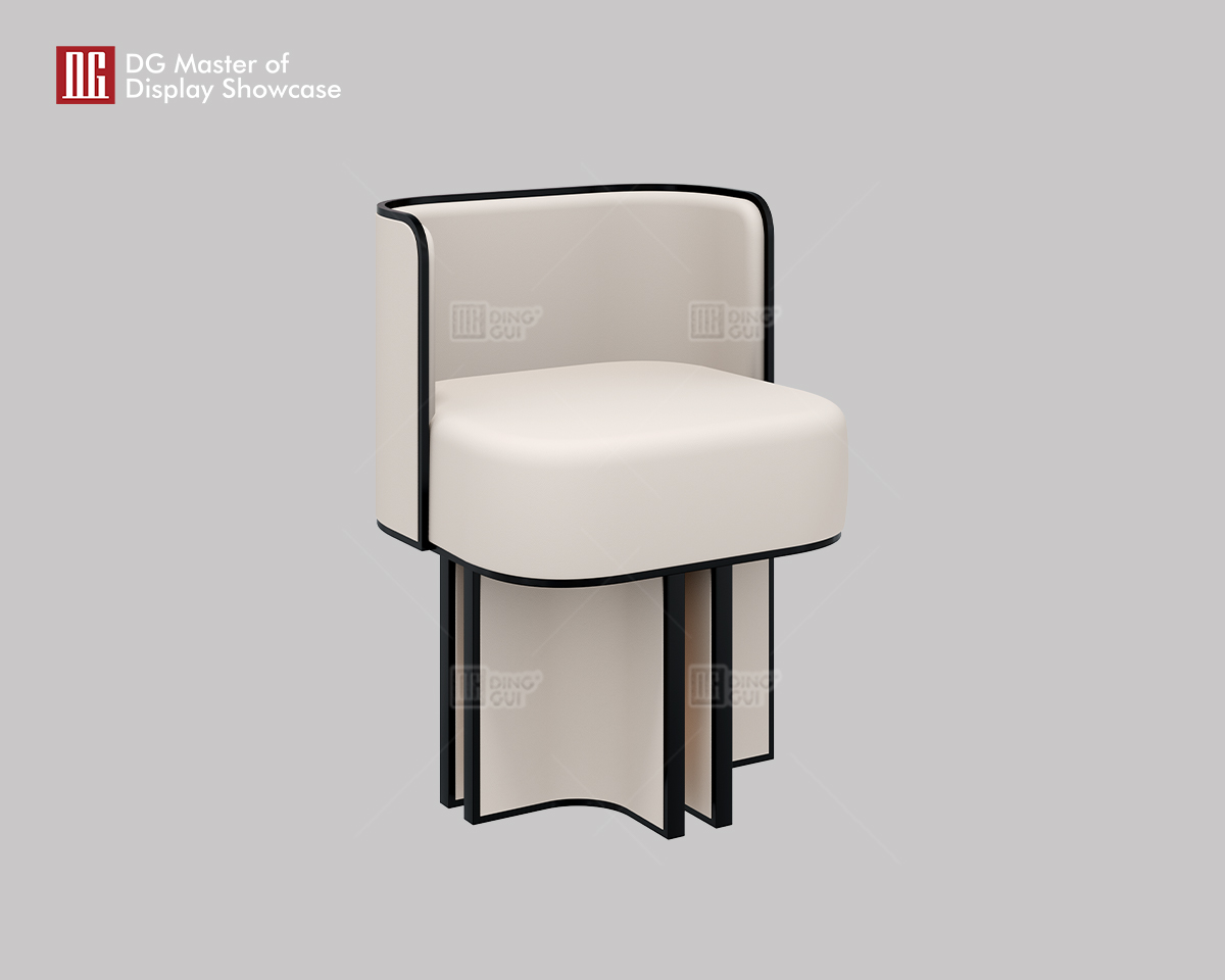 DG Display Showcase's Uniquely Designed Luxury Jewelry Experience Chair 7