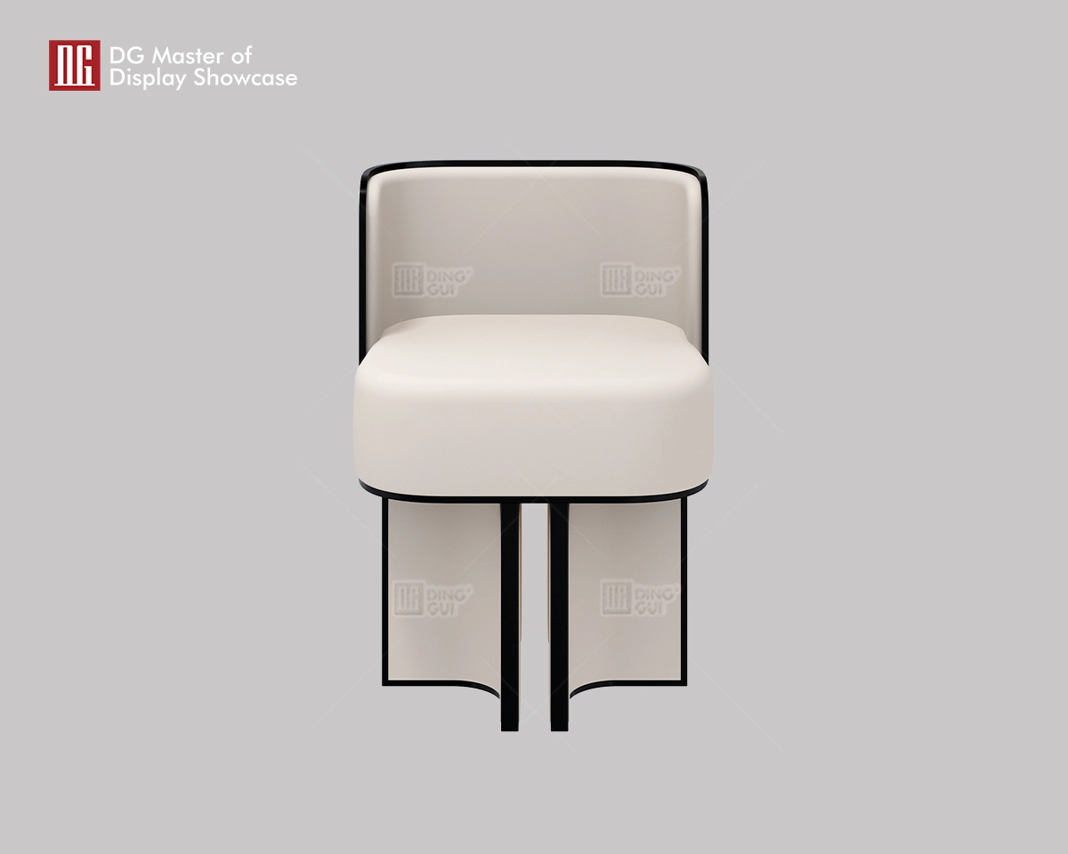 DG Display Showcase&#39;s Uniquely Designed Luxury Jewelry Experience Chair 1
