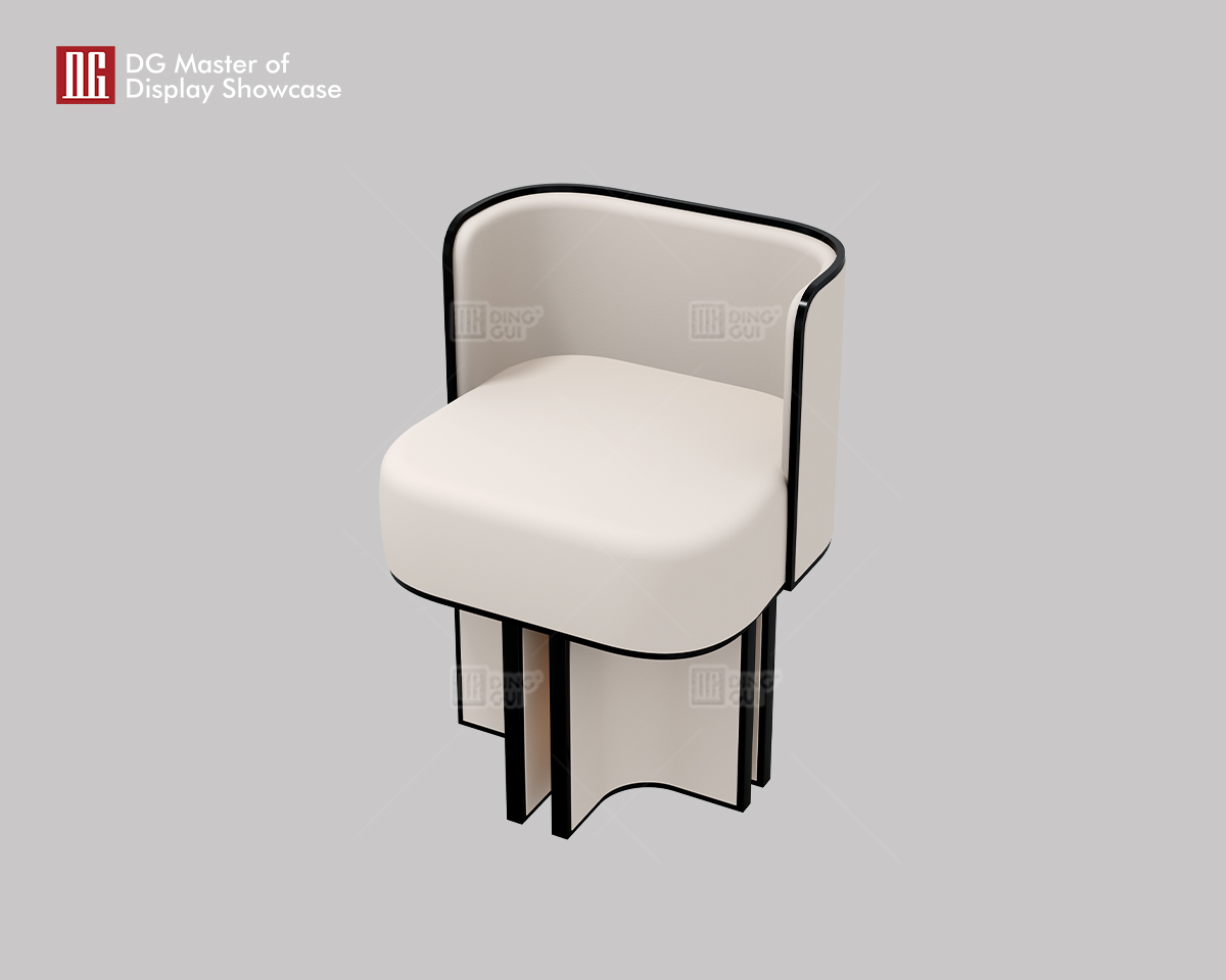 DG Display Showcase's Uniquely Designed Luxury Jewelry Experience Chair 9