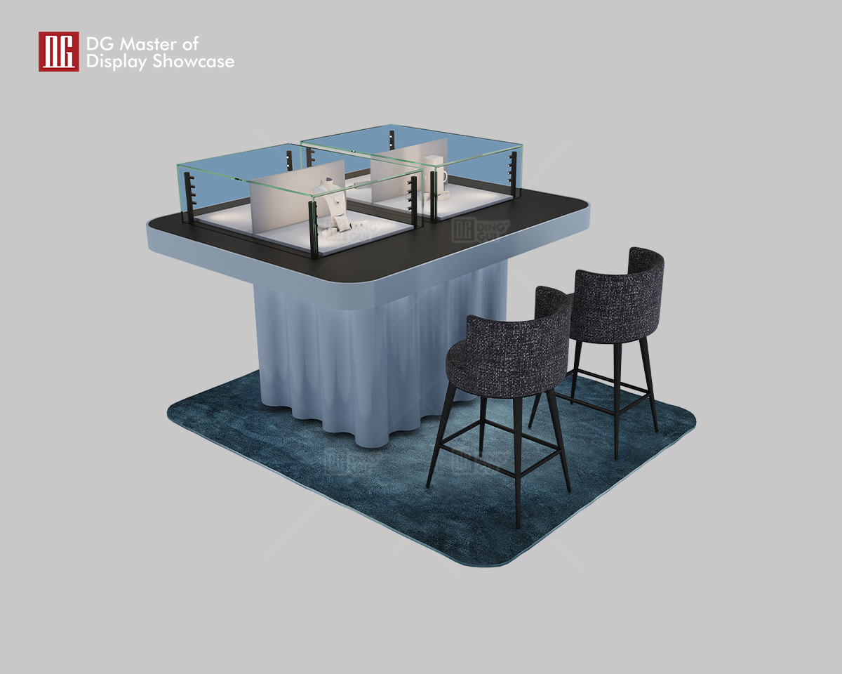 custom cosmetic shop furniture design supplier | DG Display Showcase 10