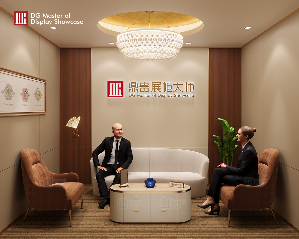 ΓΔ υψηλής ποιότητας πολυτελή μοντέρνα κοσμήματα ρολόι μαρμάρινο πάγκο βιτρίνας 10