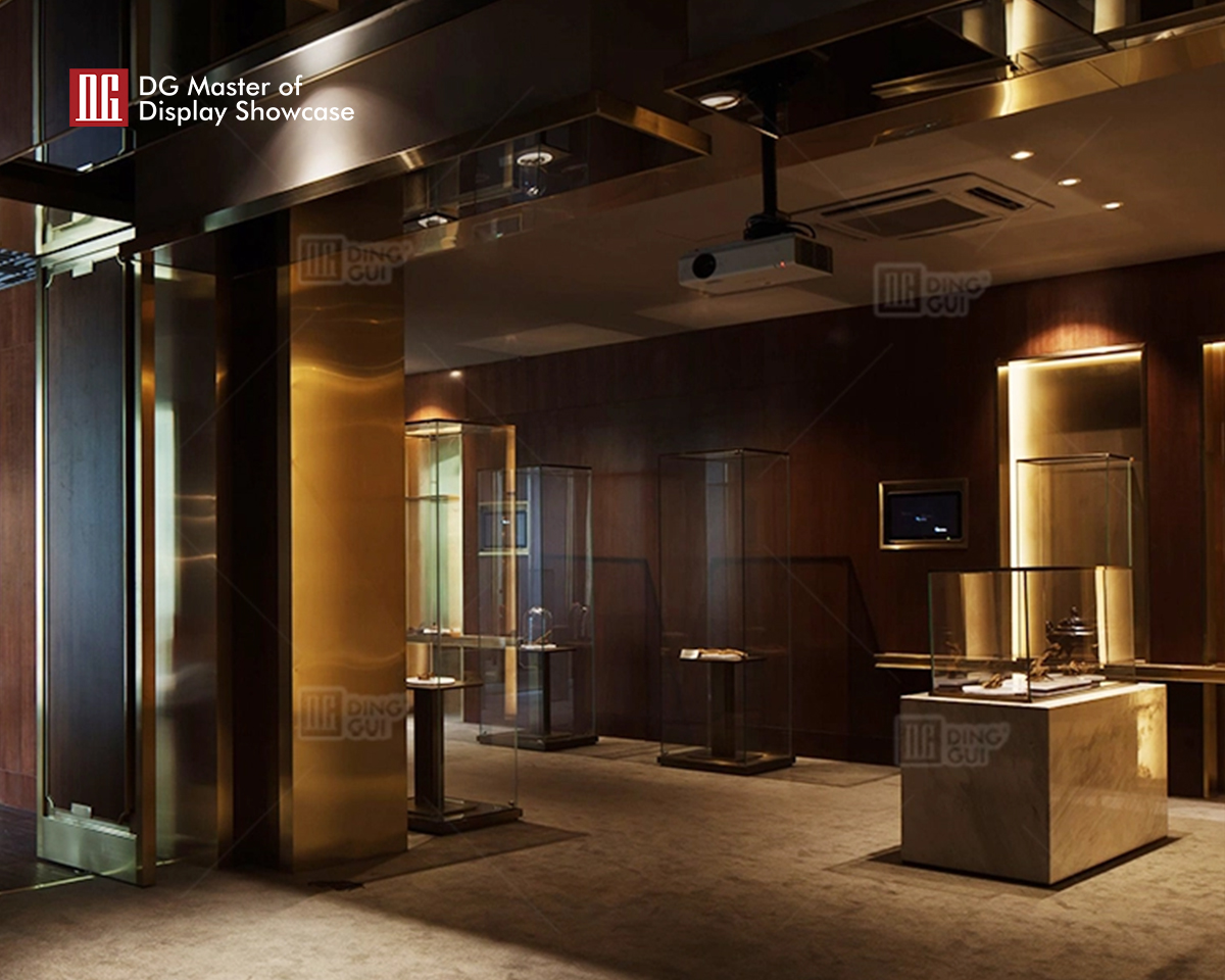 best price Museum showcase Exhibit top brand | DG Display Showcase 8