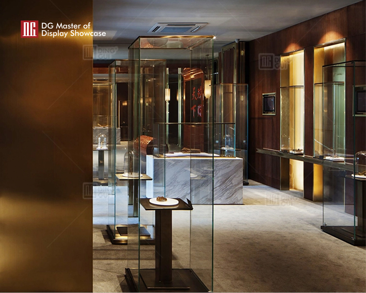 best price Museum showcase Exhibit top brand | DG Display Showcase 7