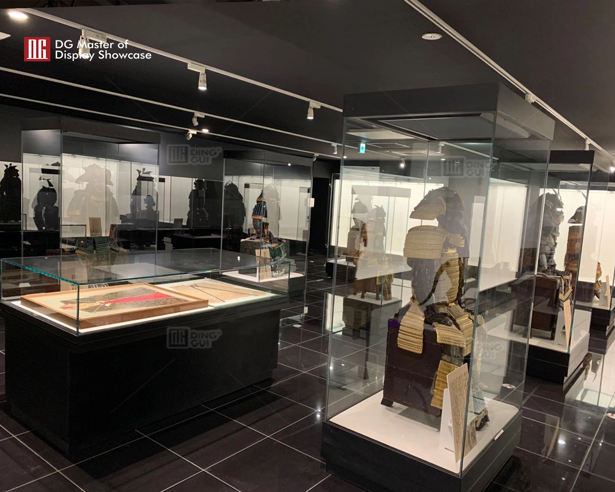 DG Showcase High end Museum Display Vitrine Cabinet Showcase Display Cases Modern Design 1