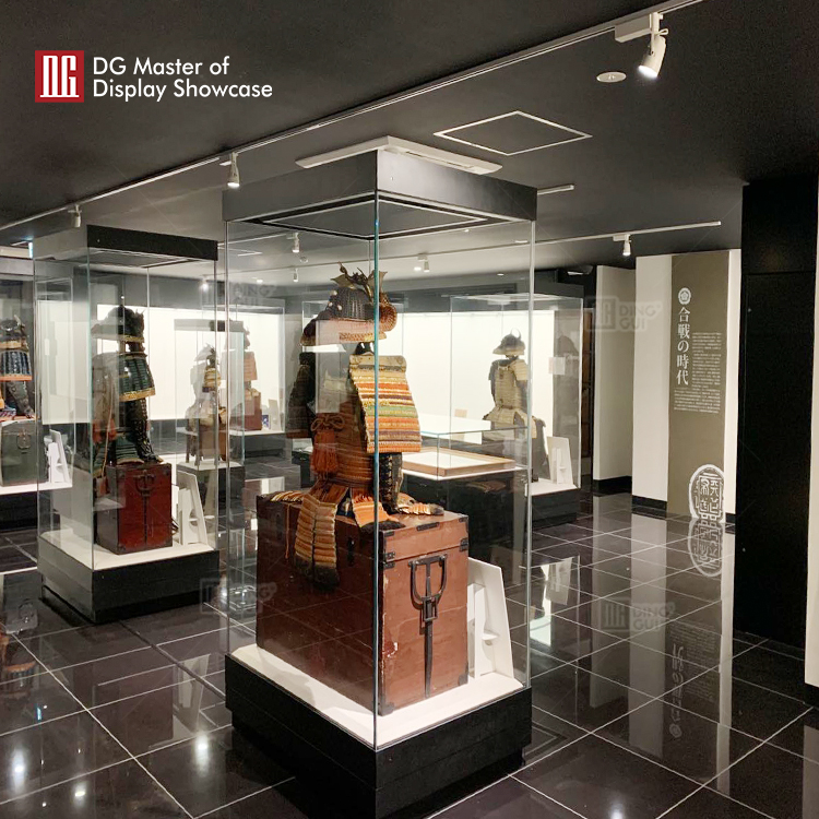 DG Display Showcase | custom museum display cases with drawers made in china 9
