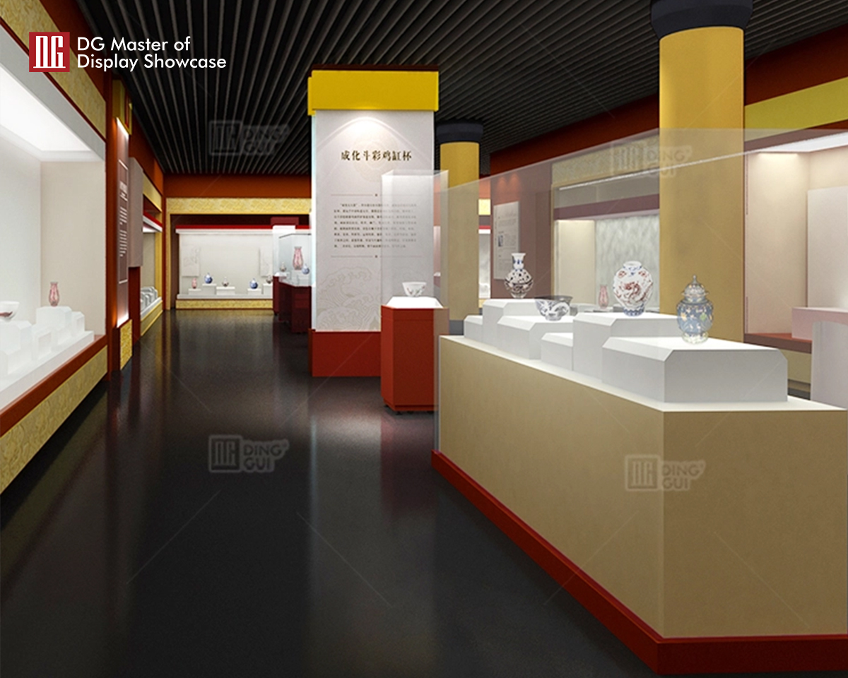 DG Display Showcase | one stop solution Constant temperature and humidity museum showcases manufacturer 7